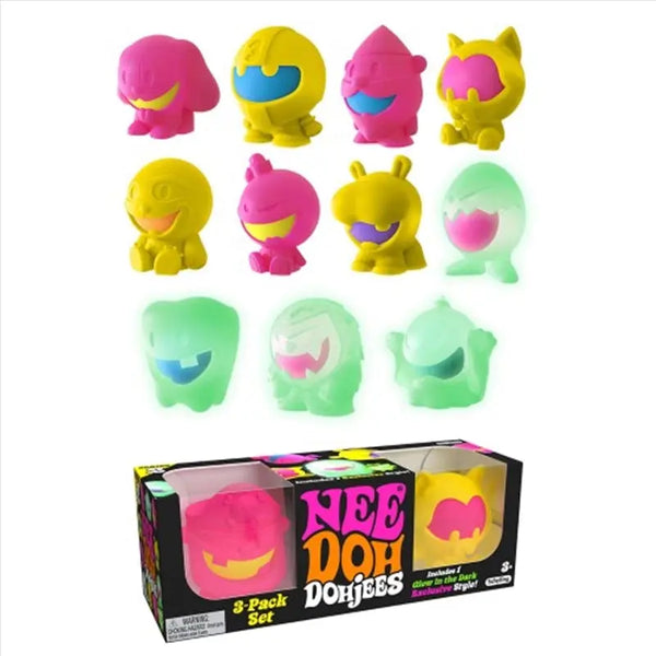 Needoh Pack 3 Monstros Dohjees