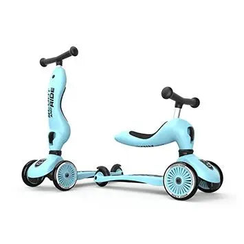 Scoot & Ride Trotinete 2 em 1 Highwaykick 1 - Mirtilo