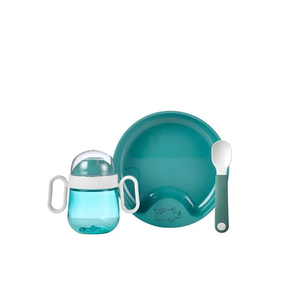 Mepal Conjunto de Refeição 3 Peças Mio Turquesa