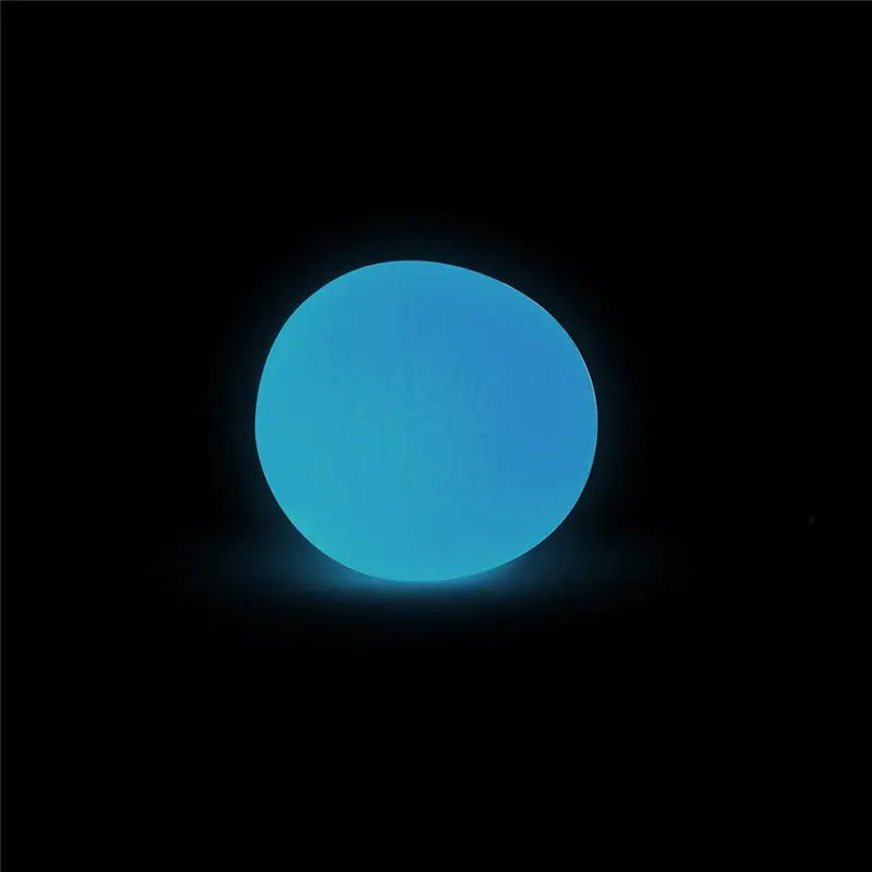 Needoh Bola que Brilha no Escuro Azul Needoh