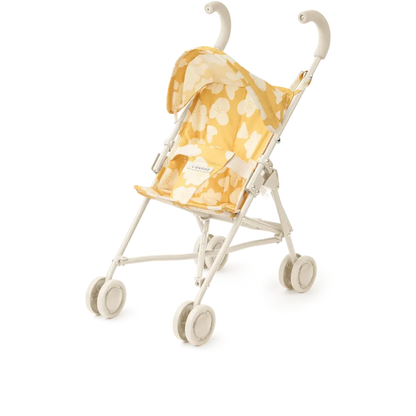 Liewood Carrinho de Bonecas Elsie Flower/Lemon Yellow