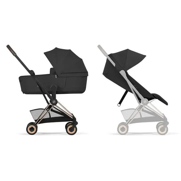 Cybex Coya Comfort com Alcofa 2026 | Ultra Compacto 7,3 kg + Bagagem de Cabine | Do Nascimento aos 22 kg