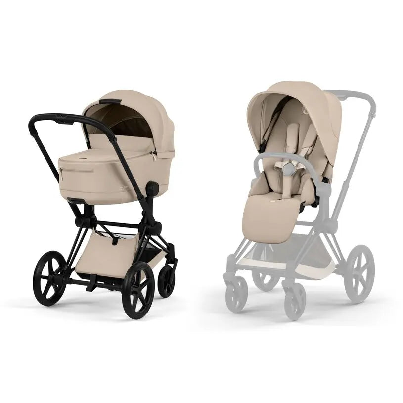Cybex Pack Comfort Priam Cozy Beige/Matt Black Frame (2026) Cybex Platinum