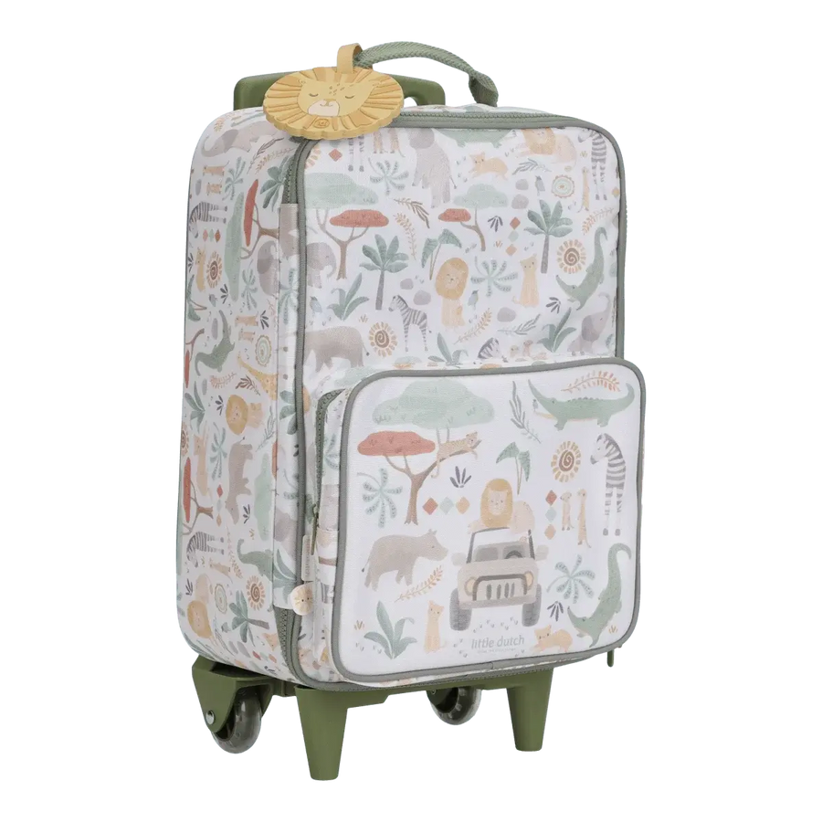 Little Dutch Mala Infantil com Rodinhas Safari Friends