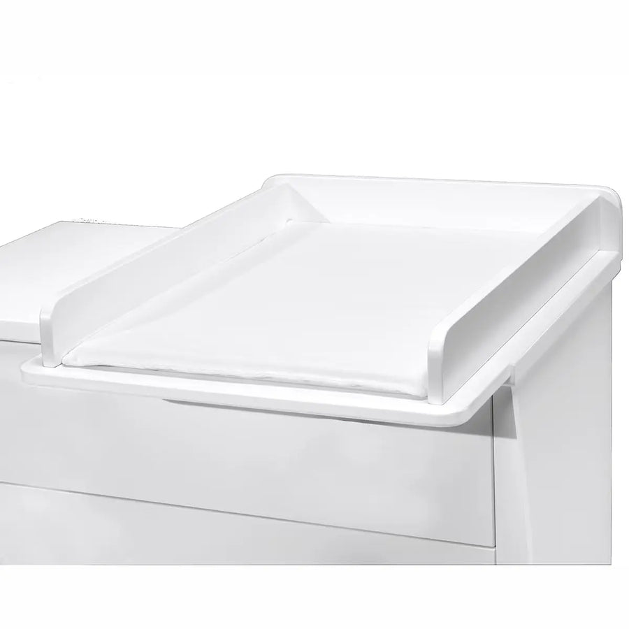 Trama Muda-Fraldas Vestidor para Cómodas Maxi – Branco Mate