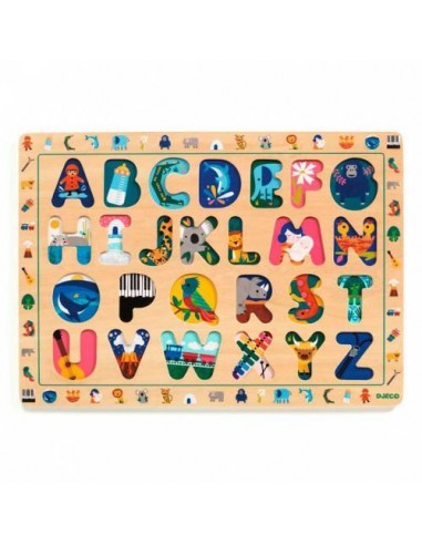 Puzzle ABC Djeco em Madeira