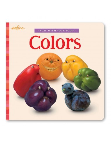 Livro Colors Eeboo Play With Your Food