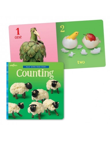 Livro Counting Eeboo Play With Your Food