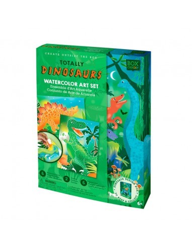 Aquarela Art Set Box Candiy Dinossauros