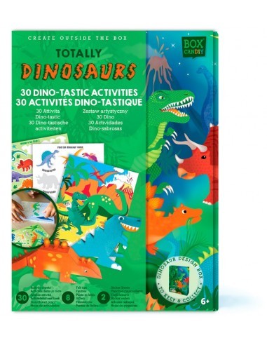 Box Candiy Set Actividades Dinossauros
