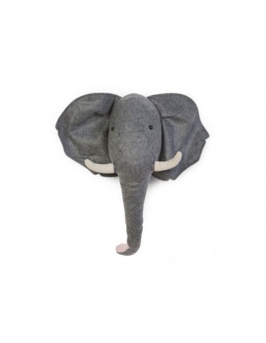 Cabeça de Elefante em Feltro Childhome