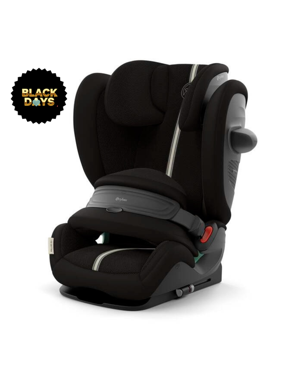 Cadeira Auto Cybex Pallas G3 Plus – 2 em 1 dos 15 meses aos 12 anos Moon Black