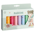 Little Dutch Marcadores de Feltro Rosa & Friends