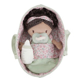 Boneca Bebé Evi alcofa floral Little Dutch LD4678 +18 meses Essentials presente menina