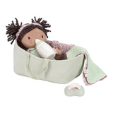 Conjunto completo Boneca Evi cobertor saco cama macacão fralda Little Dutch Essentials qualidade