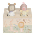 Little Dutch  Brinquedo Pop-up em Madeira Safari Friends - Verde