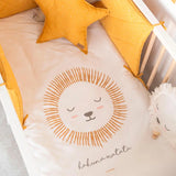 Bonjourbébé Pack Colcha e Protetor Berço 60x120 cm Nairobi Mostarda Bonjourbébé