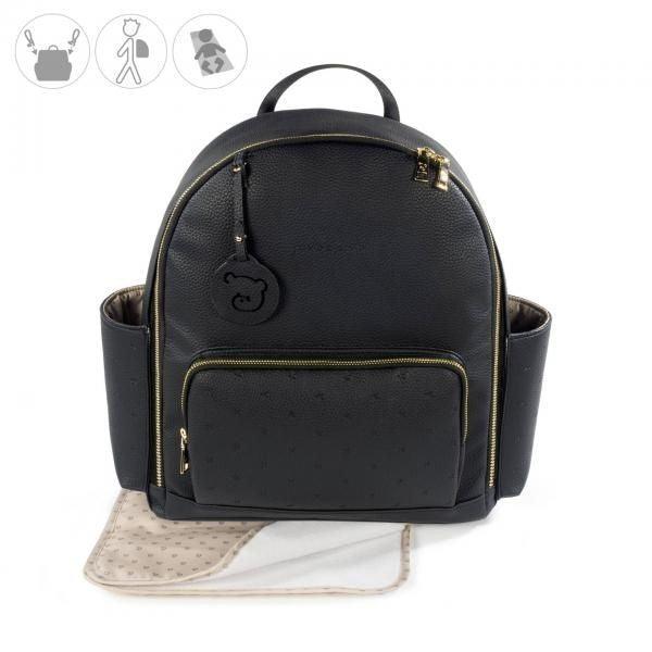 Pasito a Pasito Mochila de Maternidade London Black - Minicool