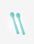 SARO Conjunto 2 Colheres de Silicone Verde