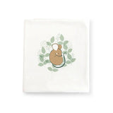 Bonjourbébé Conjunto 3 Peças Lençóis Minicuna Spring Cottage Verde Bonjourbébé