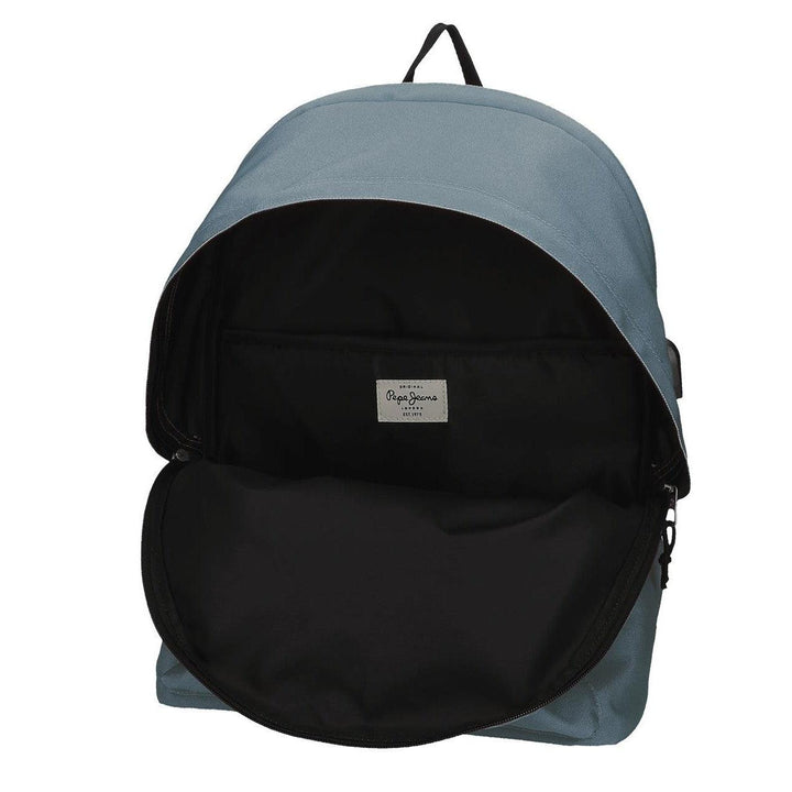 PEPE JEANS Mochila Escolar Aris Colorful Evergreen Denin 44cm - Minicool