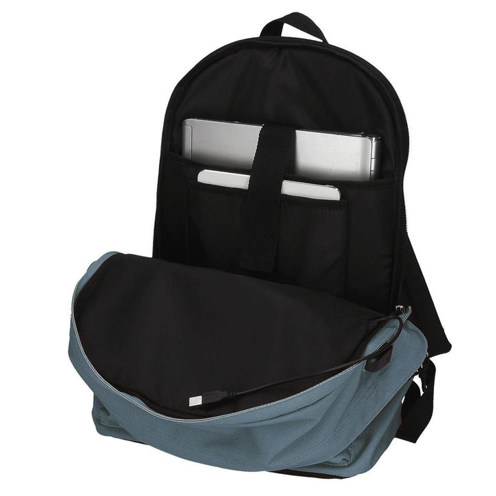 PEPE JEANS Mochila Escolar Aris Colorful Evergreen Denin 44cm - Minicool