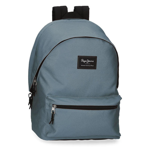 PEPE JEANS Mochila Escolar Aris Colorful Evergreen Denin 44cm