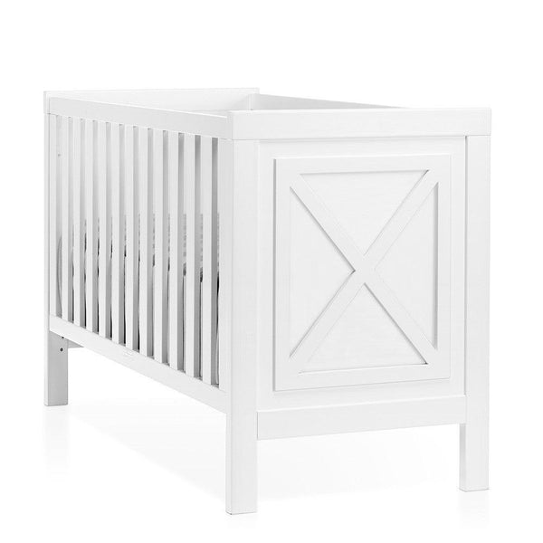 Cama de Grades CoSleep Trama Faro Branco Mate 120x60cm - Minicool