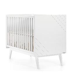 Cama de Grades CoSleep Trama Nuova Branco Mate 120x60cm - Minicool