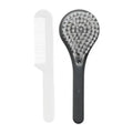 Conjunto de Escova e Pente Luma Dark Grey