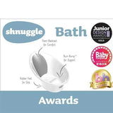 Shnuggle Banheira Verde Água Encosto Branco 4