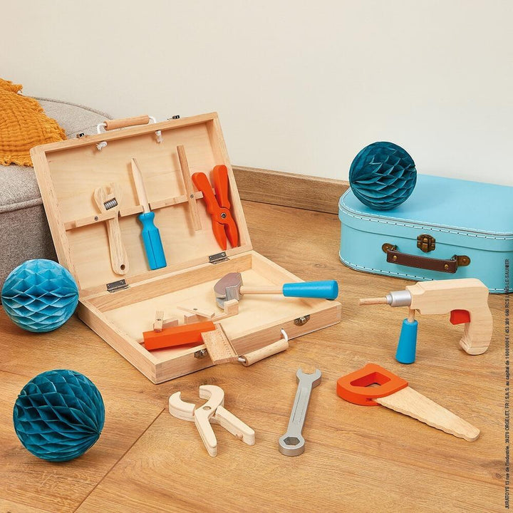 JANOD Caixa de Ferramentas Brico'Kids - Minicool