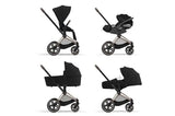 Carrinho de Bebé Cybex Chassi e Estrutura de Assento Priam 4 | Chrome Brown - Minicool