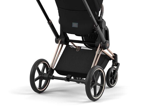 Carrinho de Bebé Cybex Chassi e Estrutura de Assento Priam 4 | Chrome Brown - Minicool