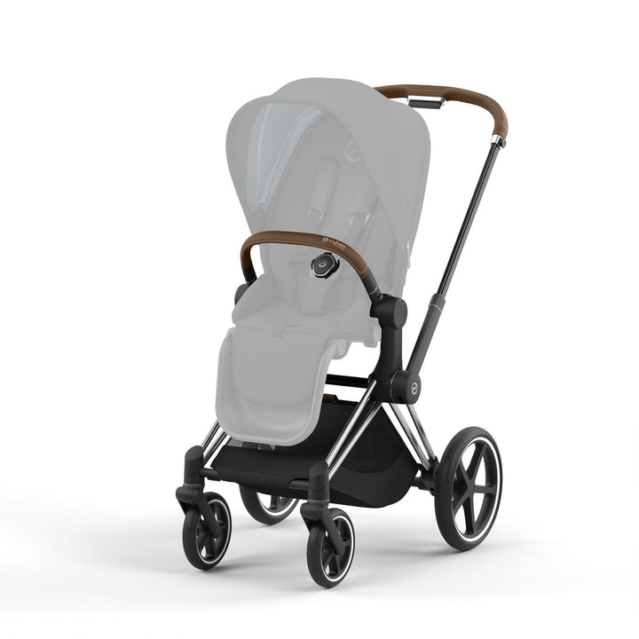 Carrinho de Bebé Cybex Chassi e Estrutura de Assento Priam 4 | Chrome Brown - Minicool