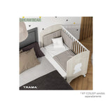 Trama Cama Dream Bear | Estrado Regulável e Co-Sleep