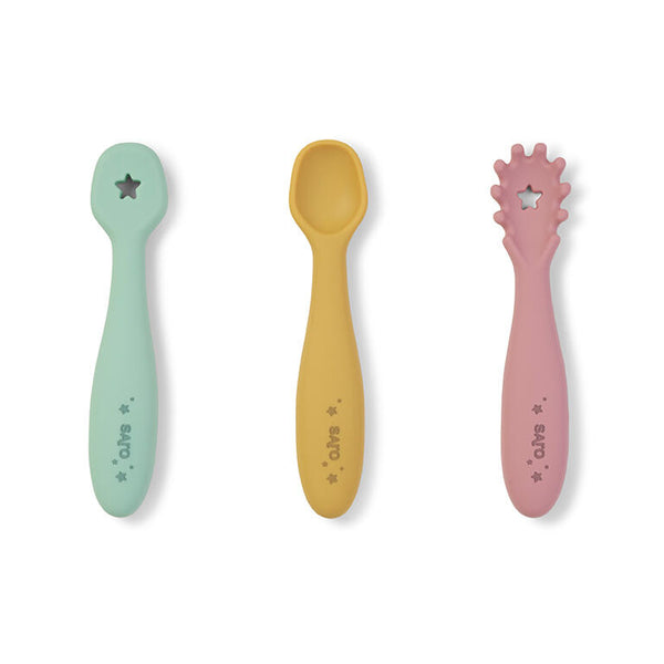 Saro Conjunto Talheres Aprendizagem Blossom