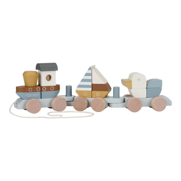 Comboio de Madeira Little Dutch Sailors Bay - Minicool