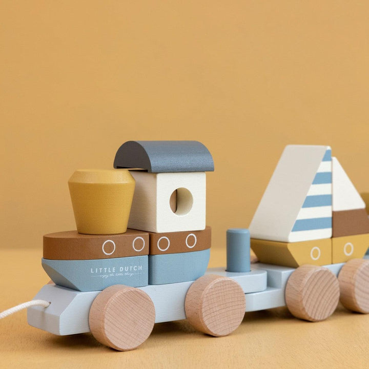 Comboio de Madeira Little Dutch Sailors Bay - Minicool