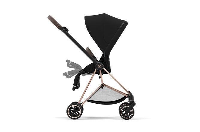 Carrinho de Bebé Chassi Cybex Mios 4 | Chrome Black - Minicool
