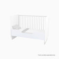 Trama Protetor Lateral Cama Baby e Holi | Branco Mate