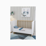 Trama Protetor Lateral Cama Baby e Holi | Branco Mate