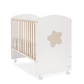 Cama de Grades CoSleep Trama Big Star – Branco Mate/Terra Claro (120x60 cm)