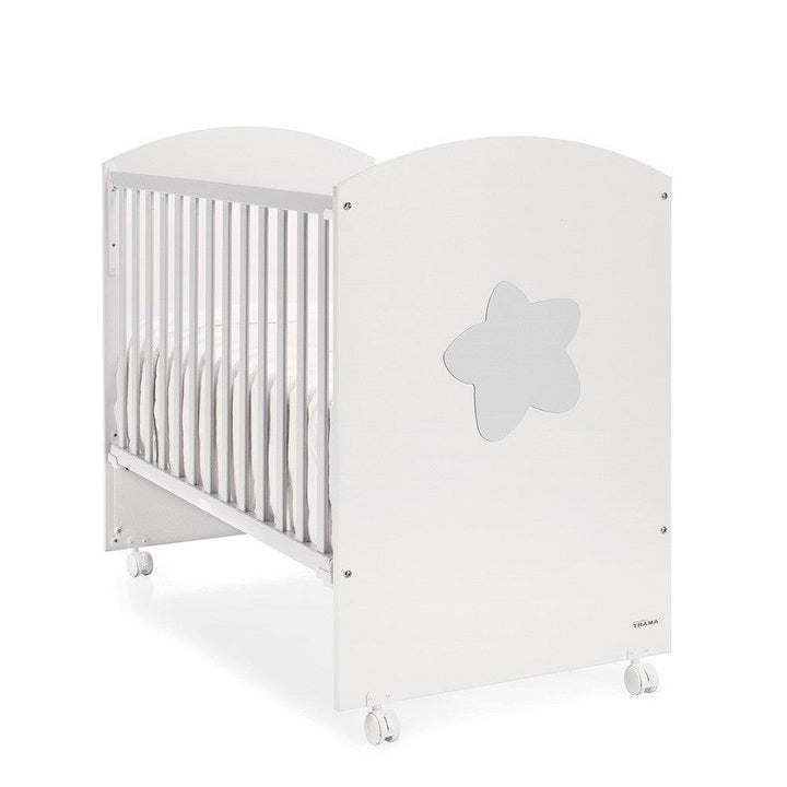Cama de Grades CoSleep Trama Big Star Branco Mate/Prata Mate 120x60cm - Minicool