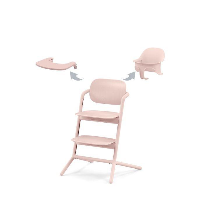 CYBEX Cadeira de Refeição LEMO 3 em 1 | Pearl Pink - Minicool