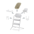 Cadeira de Refeição Cybex LEMO 4-em-1 | Cadeira + Baby Set + Tabuleiro | Dos 6 Meses até à Idade Adulta