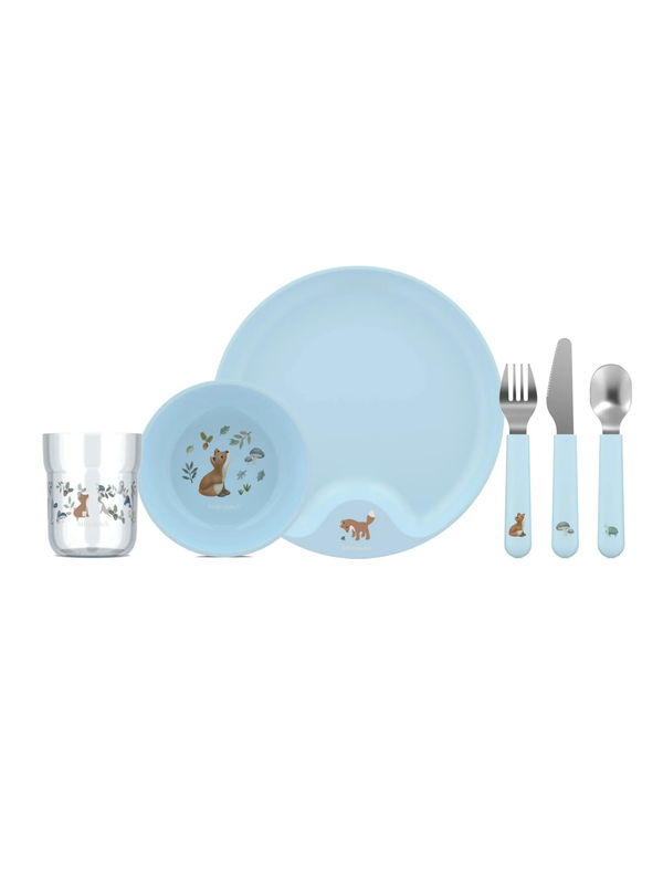Little Dutch Conjunto Refeição Criança 6 Peças Mio Forest Friends