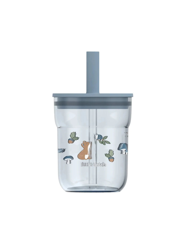 Little Dutch Copo Criança Mio 250ml com Palhinha – Forest Friends