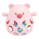 Nattou Chocalho Urso em Silicone com Bola