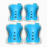 Kit de Segurança Joelheiras e Cotoveleiras Yvolution Azul Yvolution